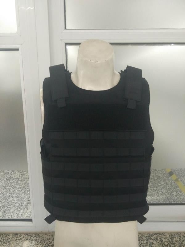 Bullet Proof Counter Terrorism Equipment Aramid UD Fabric With Detachable Collar
