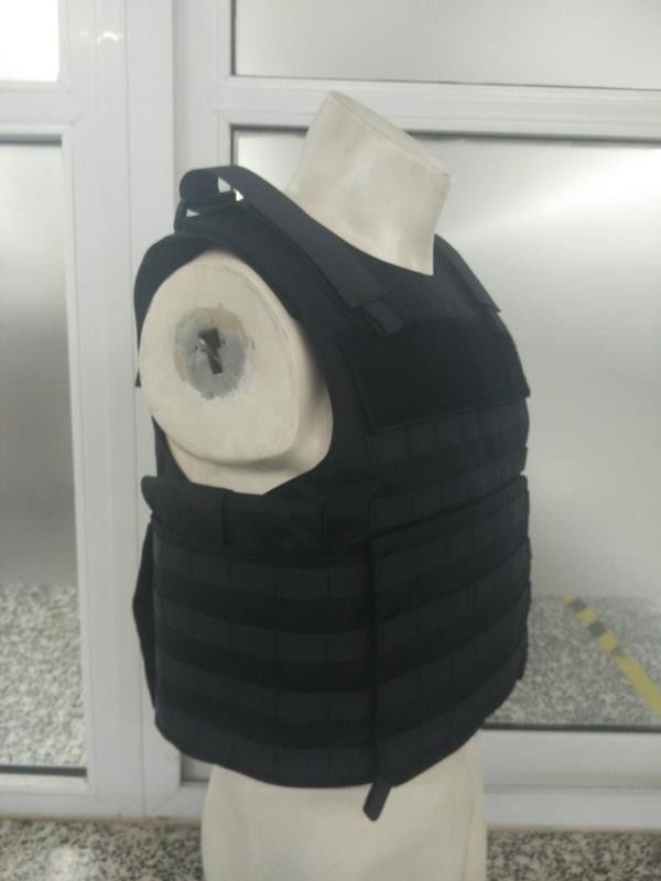 500D Cordura Counter Terrorism Equipment Bullet Proof Vest Rear And Side Protection