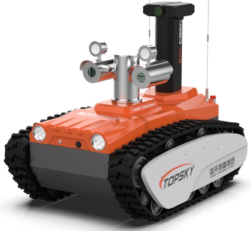 1.2m/S Fire Fighting Equipment Reconnaissance Robot