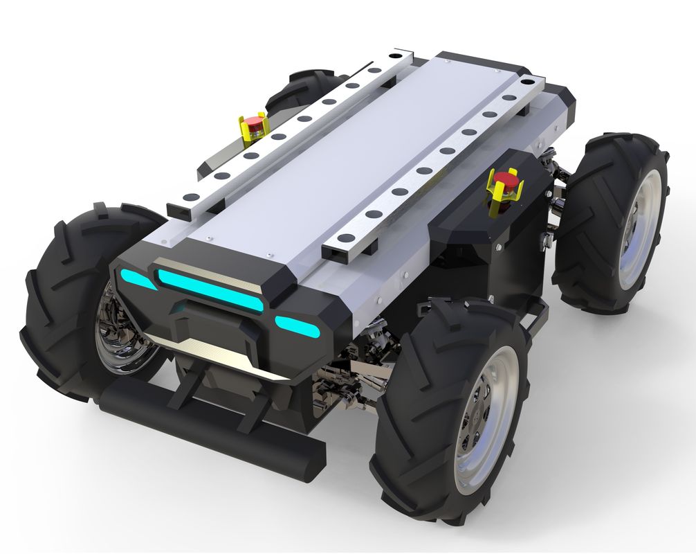 RLSDP 1.0 Wireless Control 4wd 50kgs Wheeled Robot Chassis