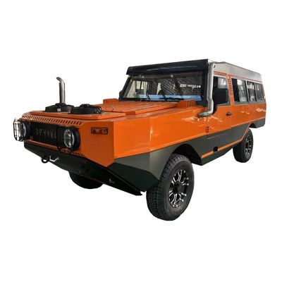 High Power Large Horsepower Amphibious Vehicle With Strong Obstacle-crossing Ability During Driving