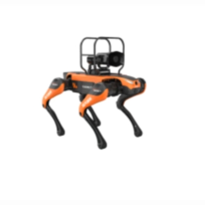 Factory Patrol Quadruped Robotic Dog with 80m Cable & IP67 Protection