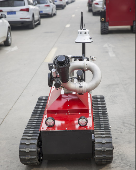 CE Working Time 5h Fire Fighting Equipment Robot